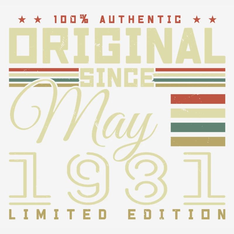 May 1981 Birthday Gift, May 1981 Gift