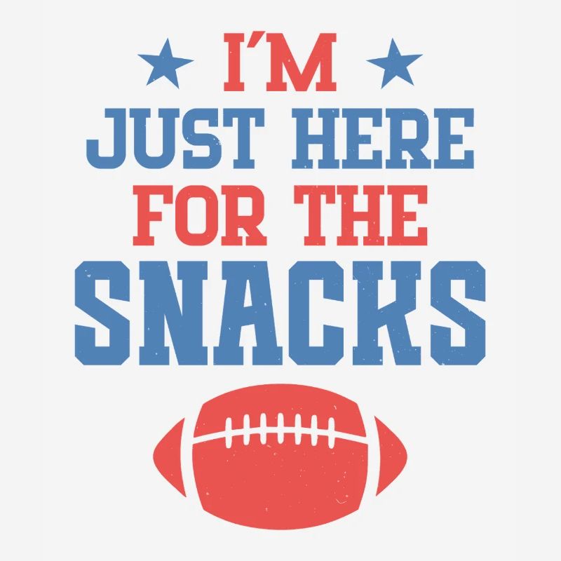I'm just here for the snacks