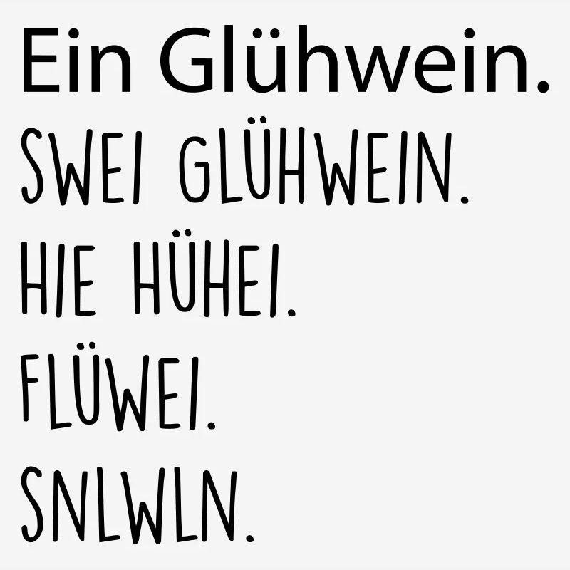 A mulled wine. Two mulled wine.