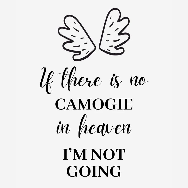 S’il n’y a pas de camogie au paradis. J’y vais pas.