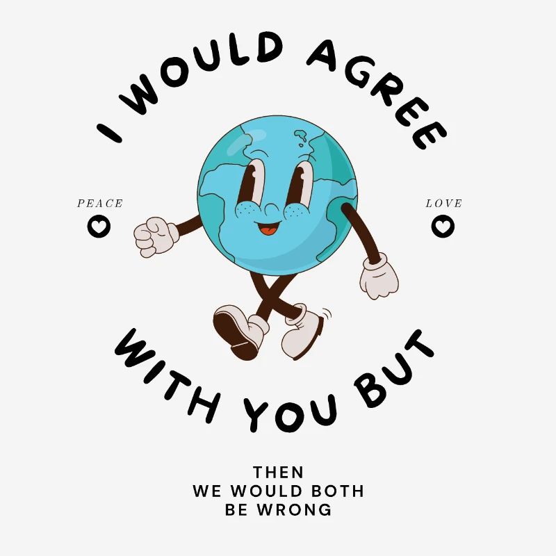 Wrongly agree cartoon