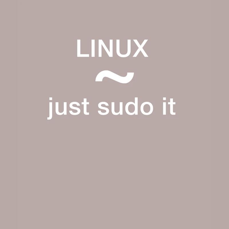 just sudo it pc programmierer nerd code löschen un