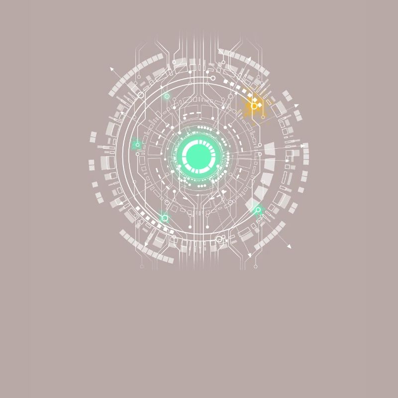 nerd CPU core ordinateur code pc carte spatiale