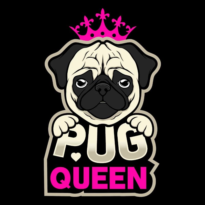 Mops Pug Queen