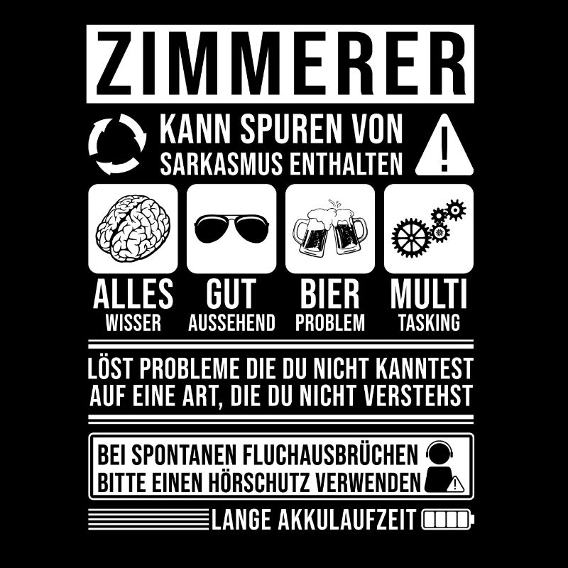 Zimmerer Spruch lustig