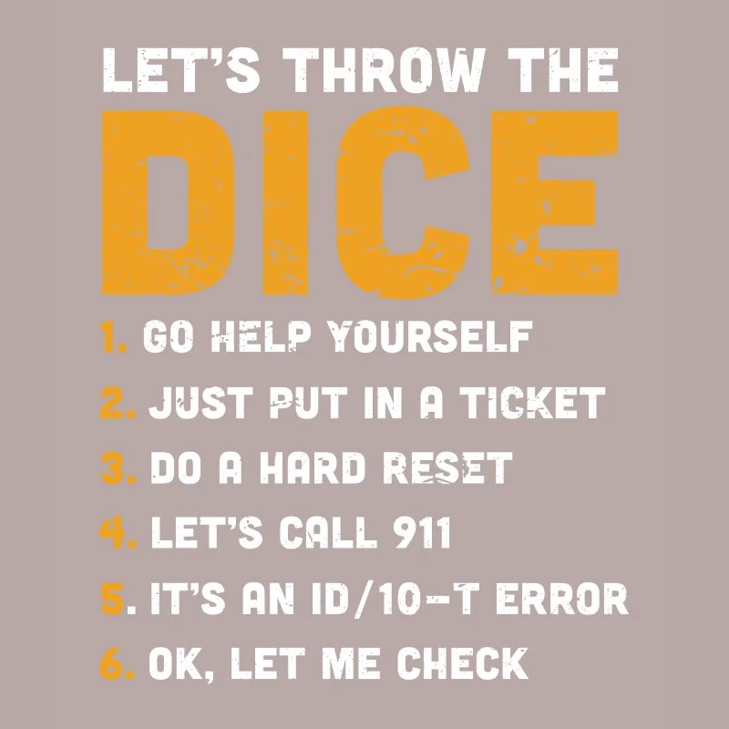 Tech Support Sarkasmus