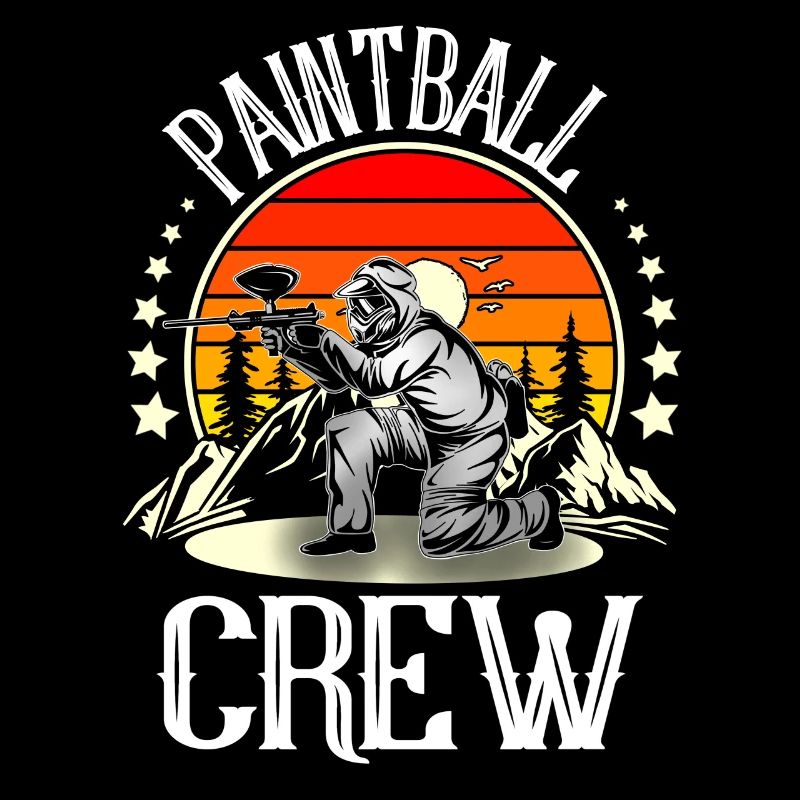 Équipe d’équipe de paintball