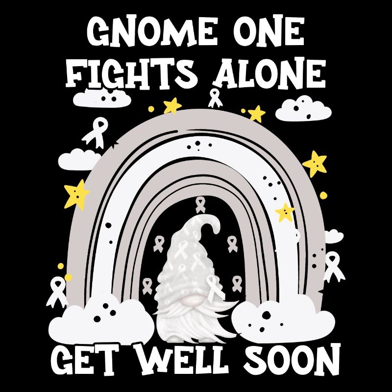 Gnome One Fights Alone Lungenkrebs