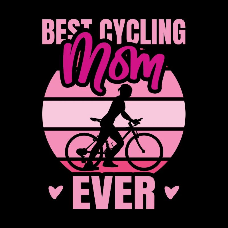 Radfahrer Mutter