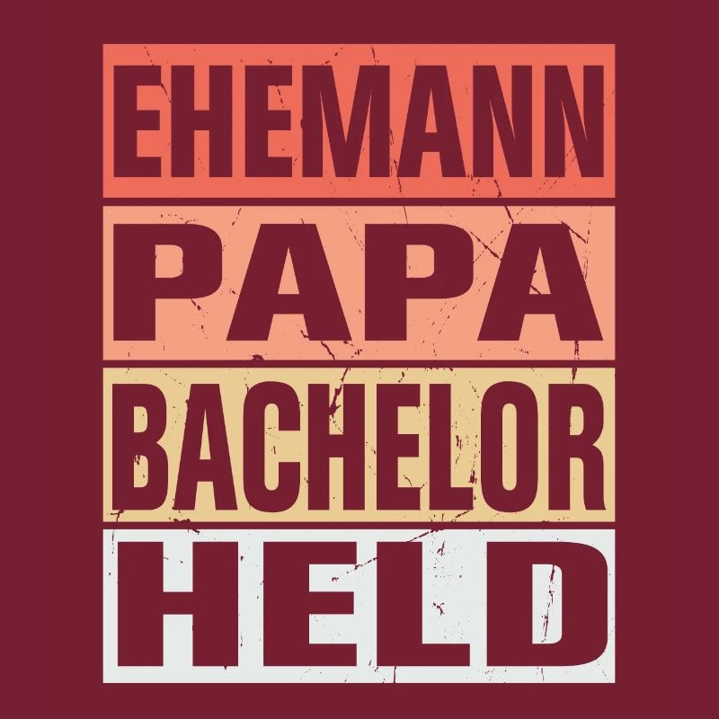 Bachelor Vater Ehemann Held