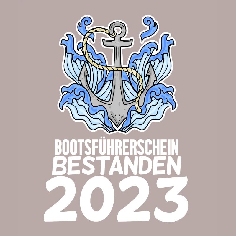 Bootsführerschein 2023 Motorboot Geschenk