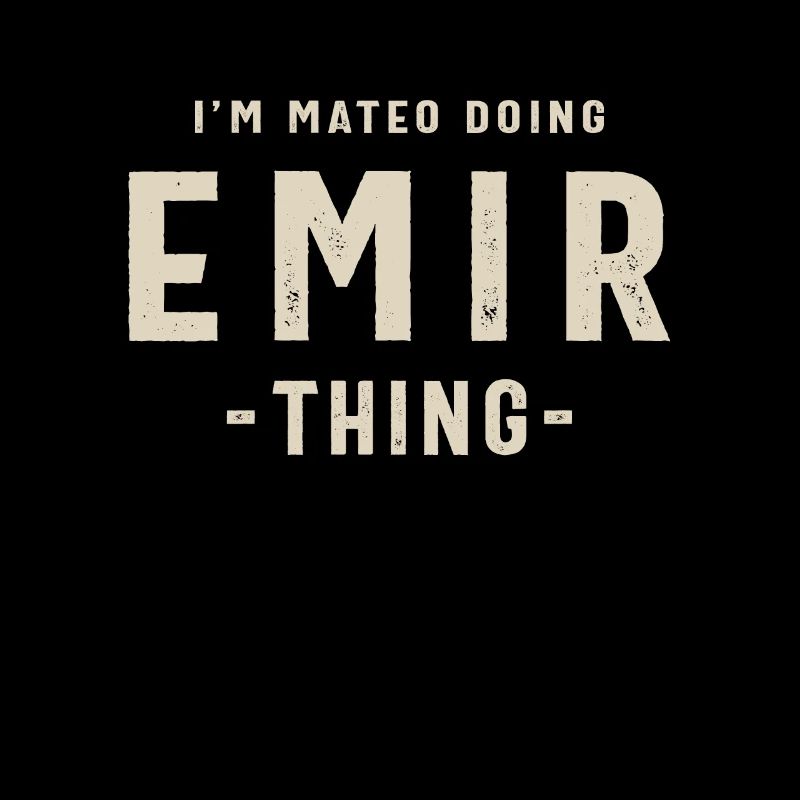 Emir Personalized Name