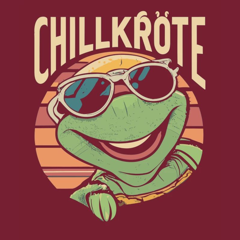 Relaxed turtles Chill toad