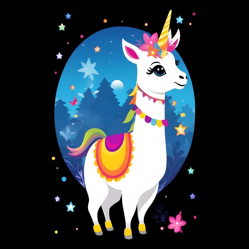 Lama Einhorn