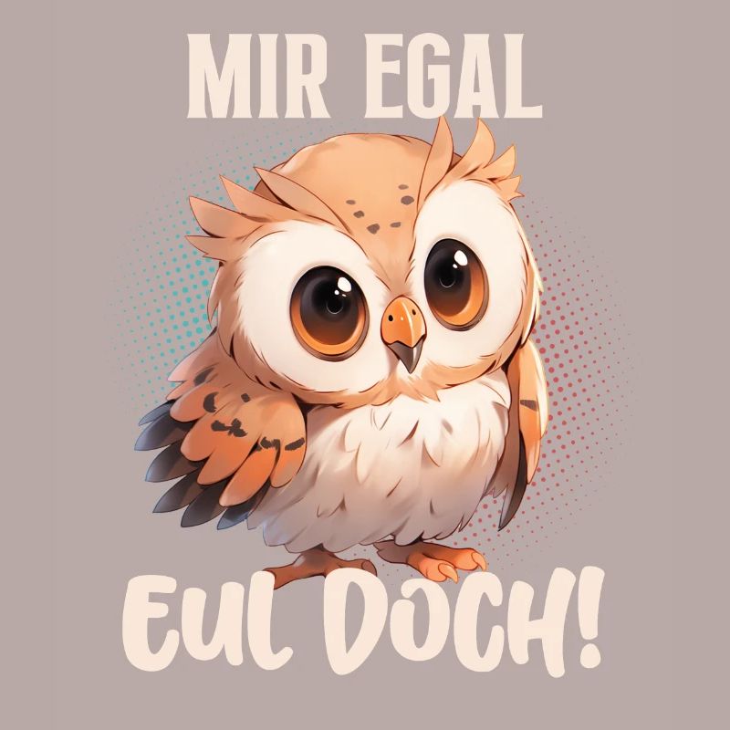 Mir Egal Eul Doch! Eule Lustige Sprüche