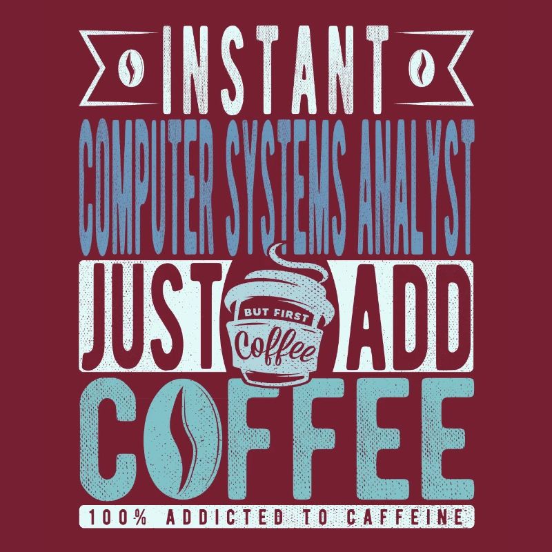 Instant Computer Systems Analyst Just Add Coffee