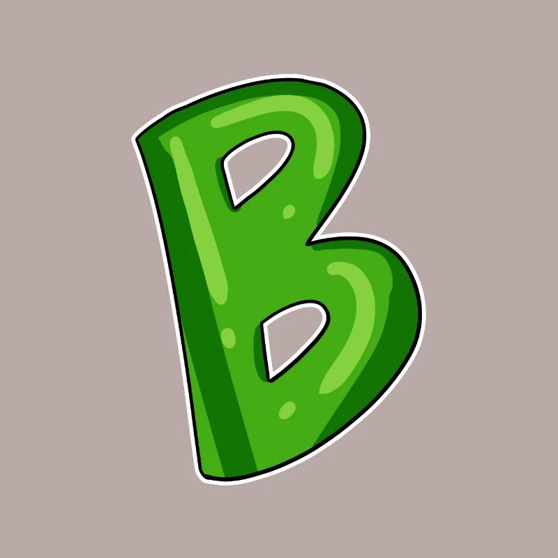 point B - initial point B