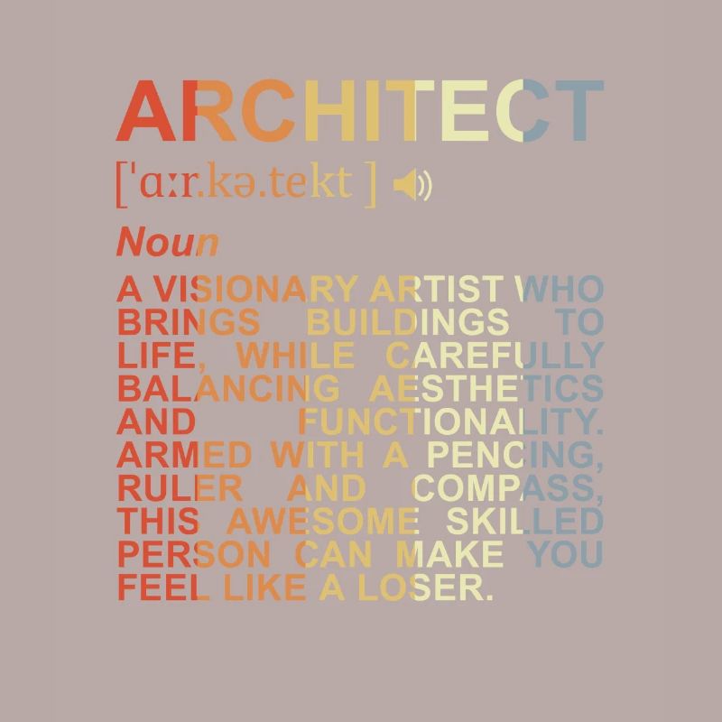 Architecte Explication des termes