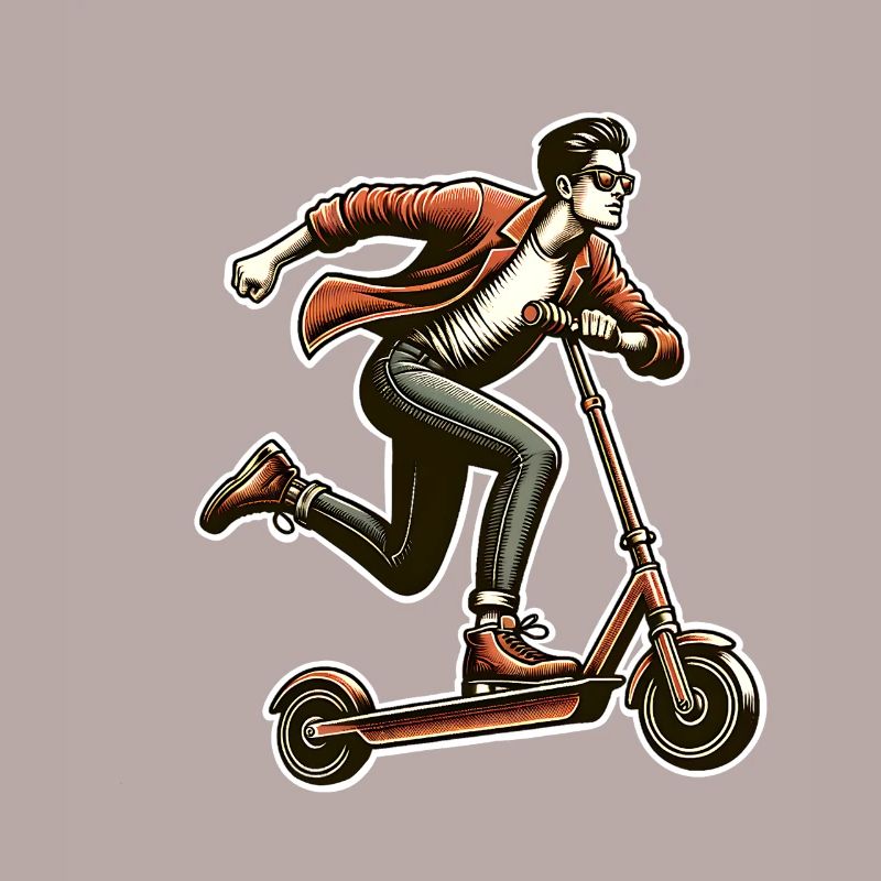 Tretroller E-Scooter E-Roller