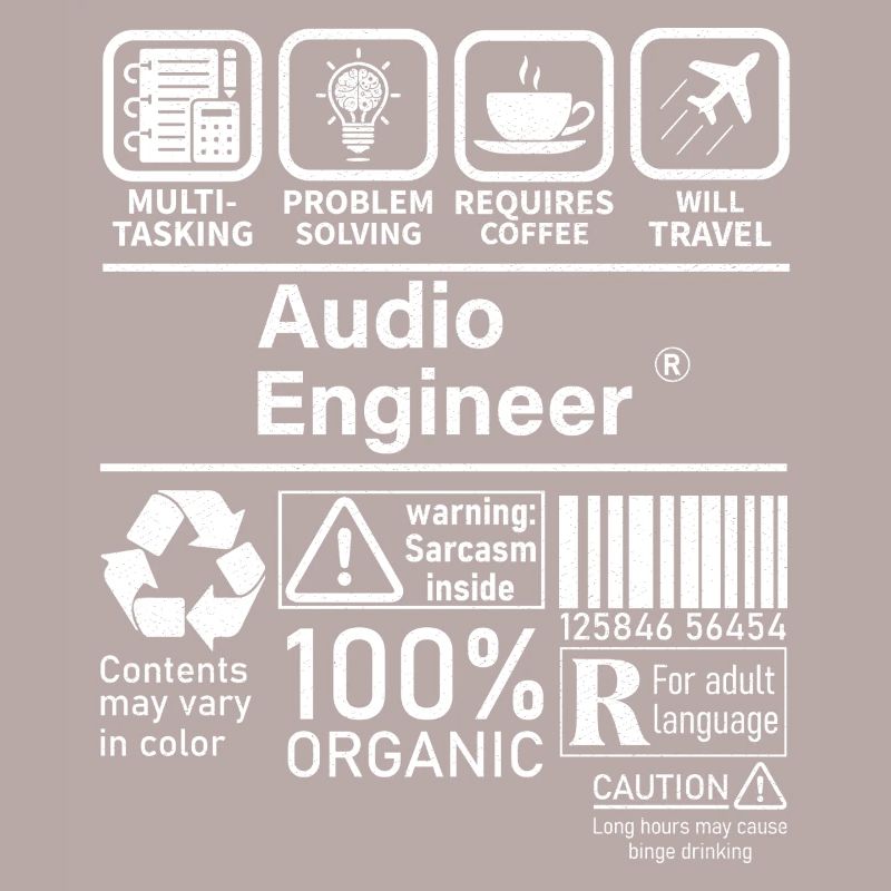 Audio Engineer multi tasking problem solving