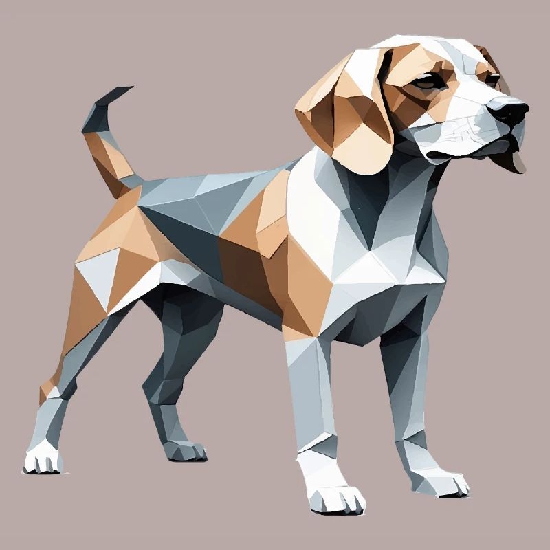 Beagle - Conception de chien de compagnie
