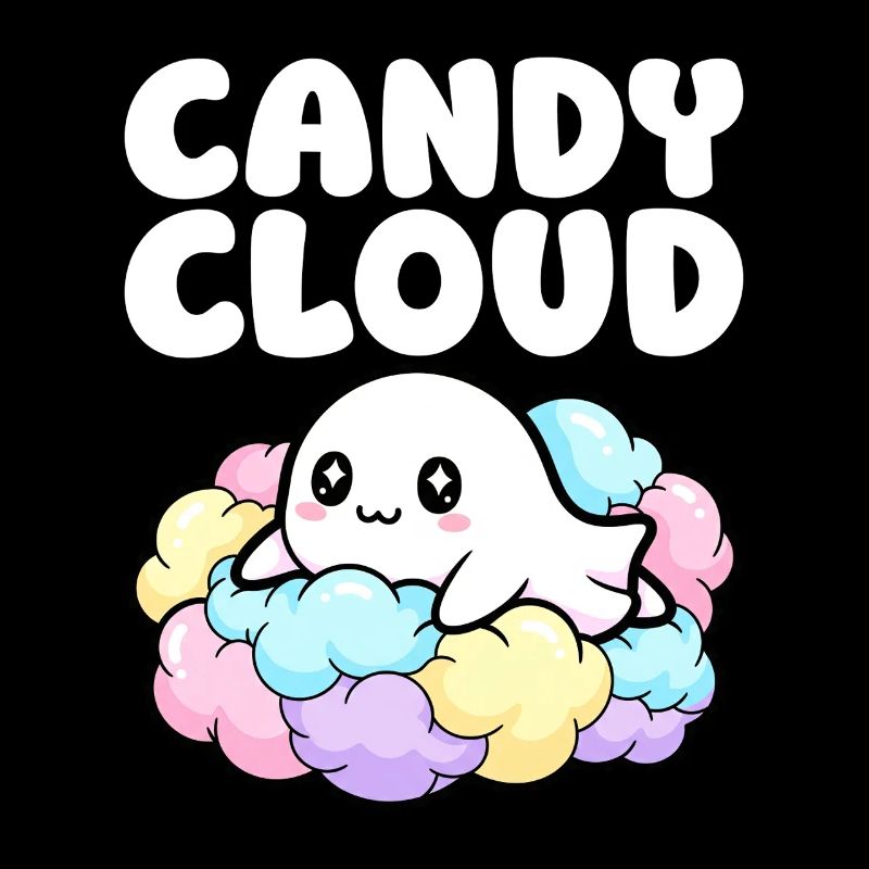 CANDY CLOUD - GHOST HALLOWEEN