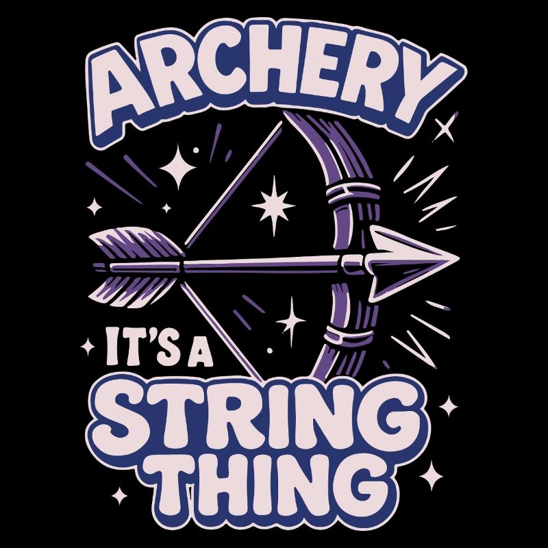 Tir à l'arc Une question d'archer de corde d'arc