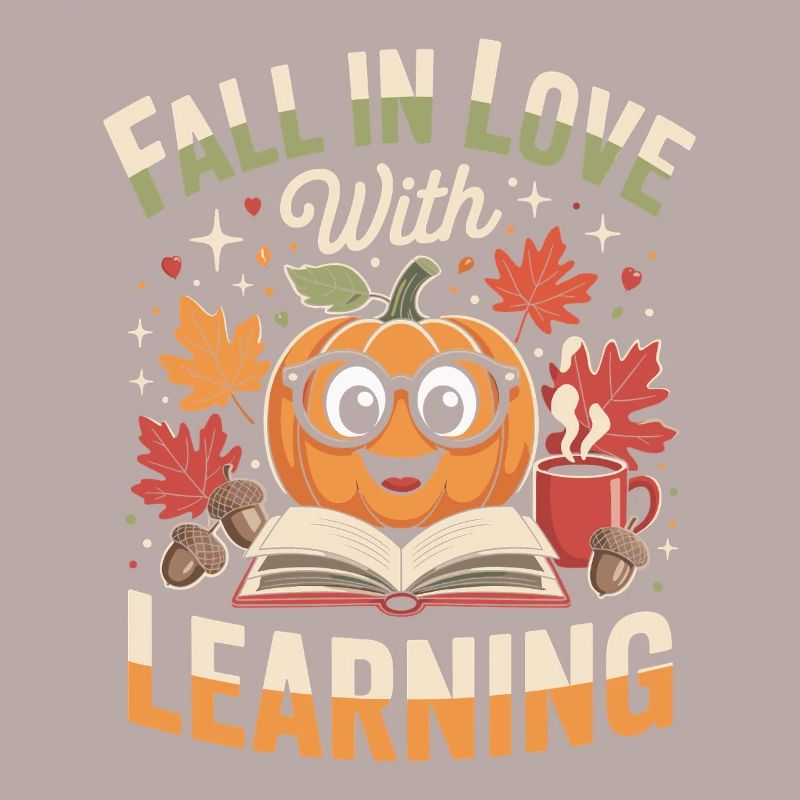 Fall In Love With Teaching Fall Teacher