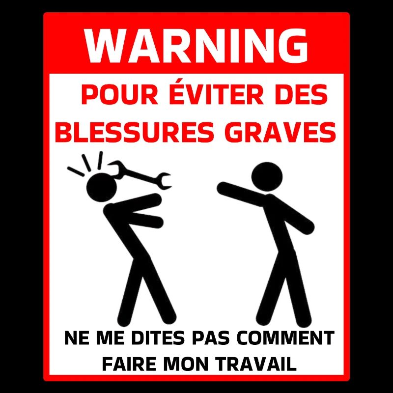Safety warning t