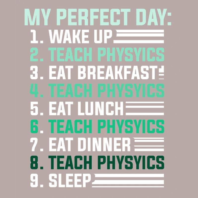 Physics Physicist Physics Student Physics Teacher