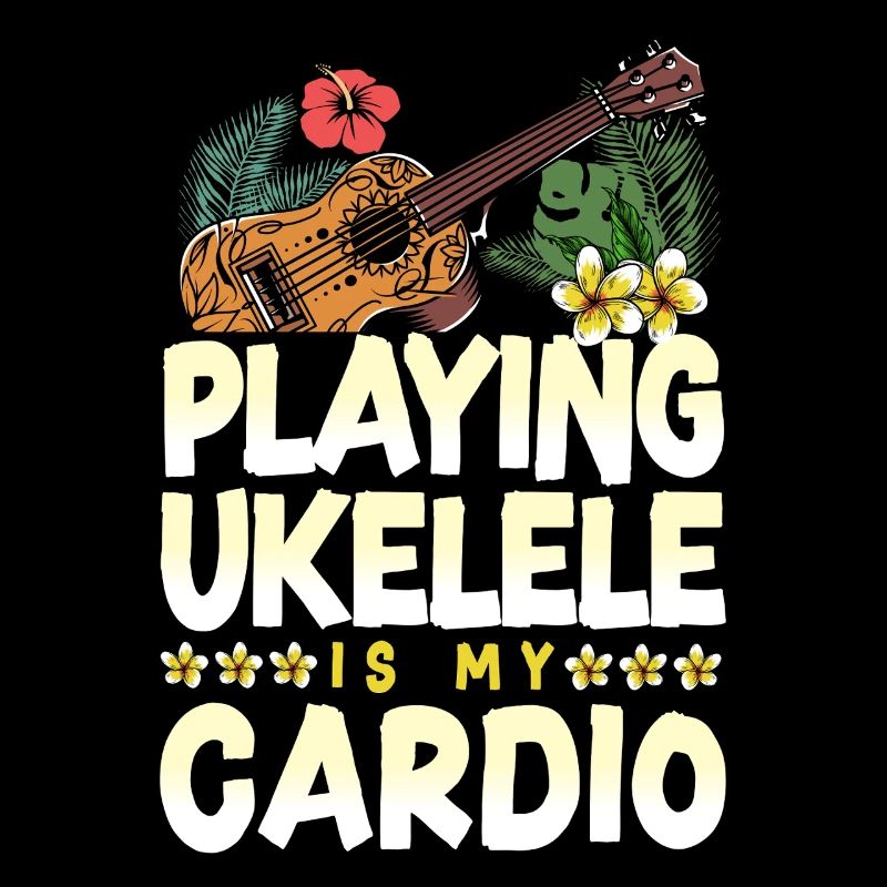 Hawaiian Ukulele Uke Playing