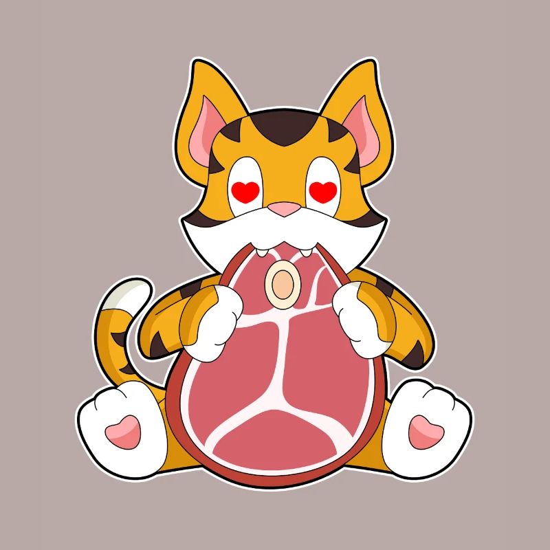 Tiger Fleisch