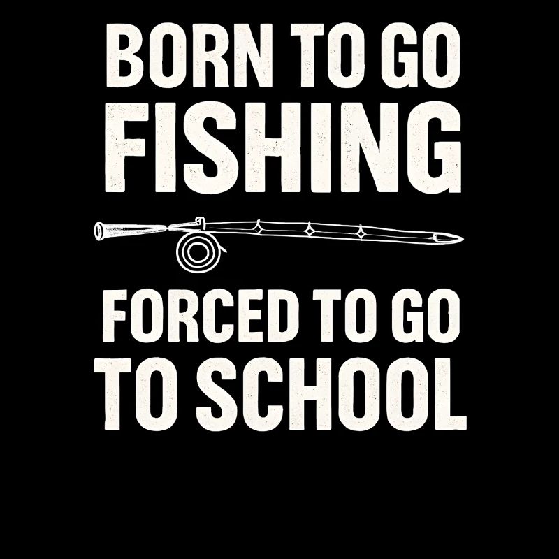 Né pour aller pêcher, forcé d’aller à l’école Pêcheur