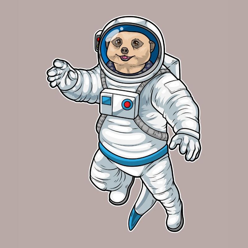 Astronaute spatial de Suricate
