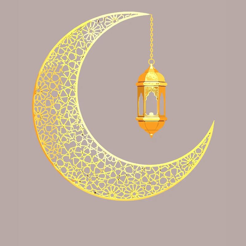 Ramadan Crescent Moon Eid Mubarak