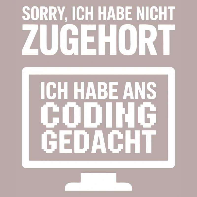 Coding Gedanke Spruch