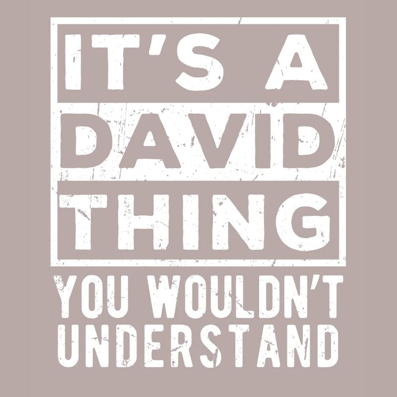 C’est une affaire de David que tu ne comprendrais pas