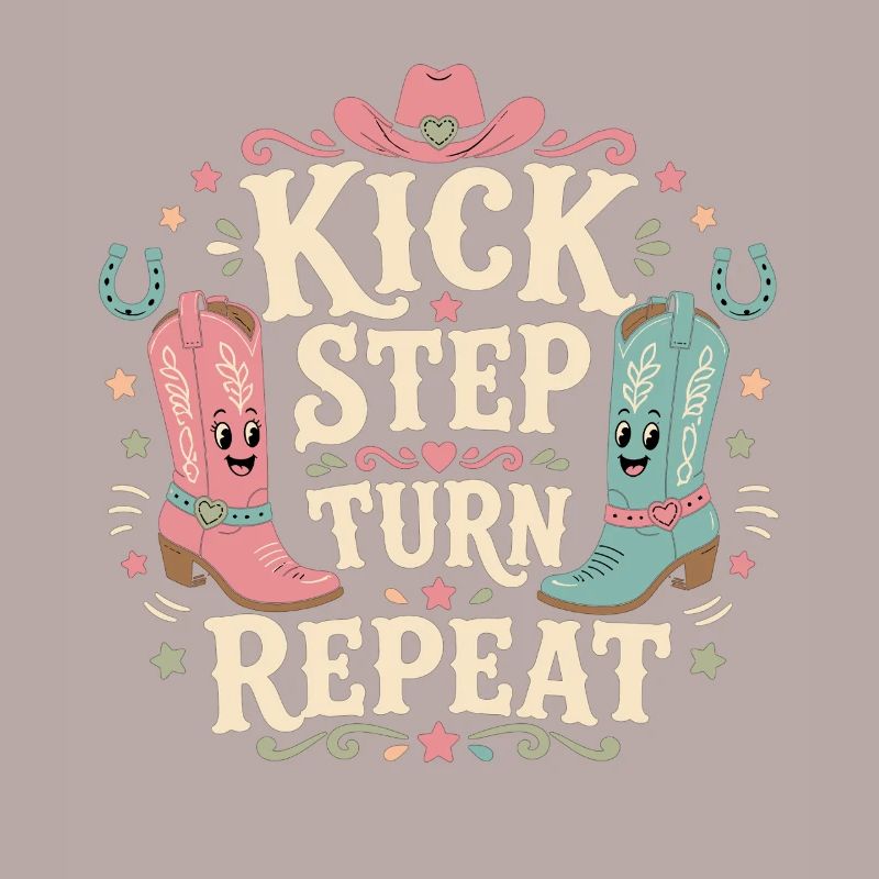 Kick Step Turn Repeat