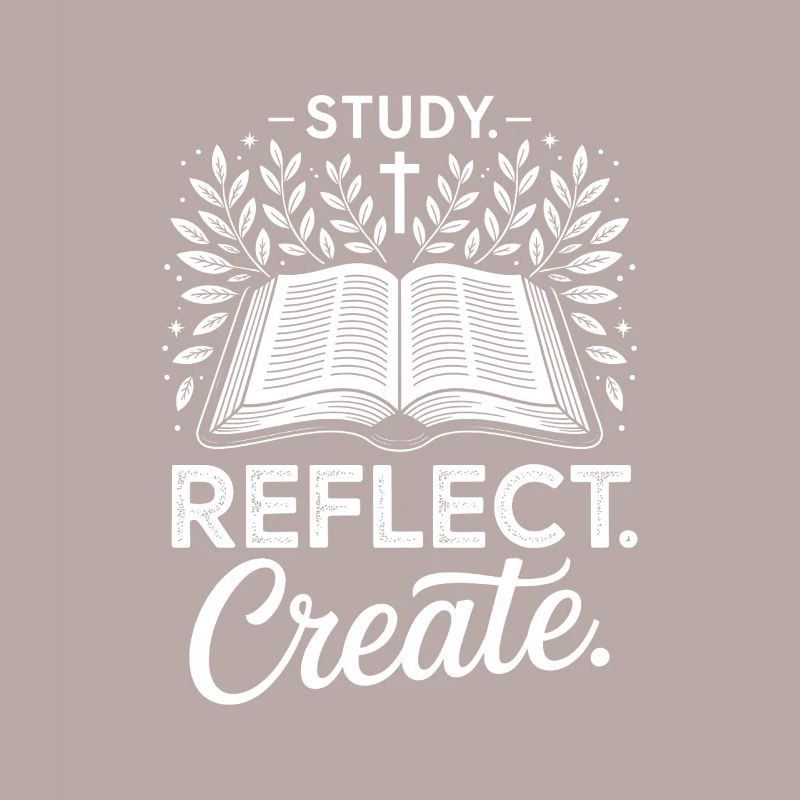 Study Reflect Create: Open Book Laurel
