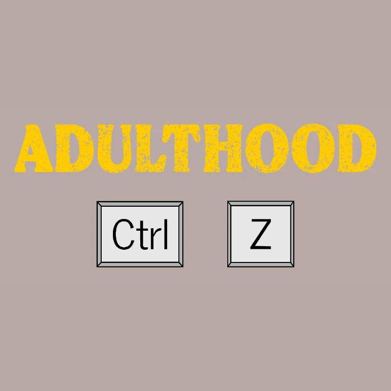 Âge adulte Ctrl Z Tech Geek Codage et programmation