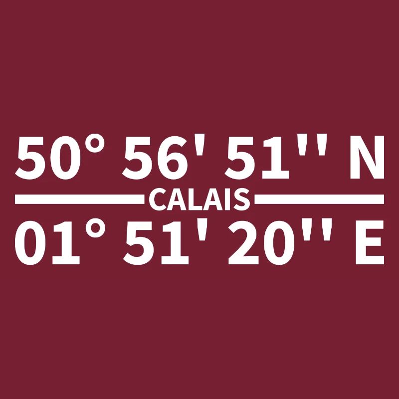Coordonnées de Calais
