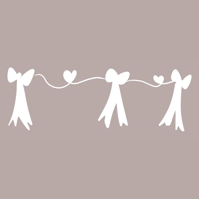loop line hearts pink symbol