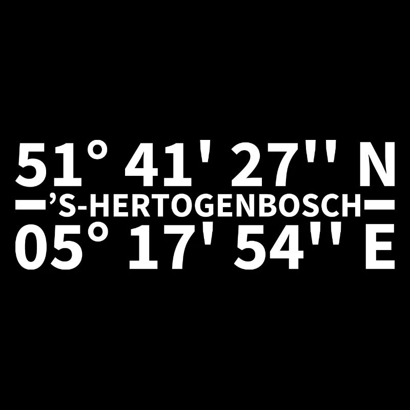 Coordonnées de 's-Hertogenbosch