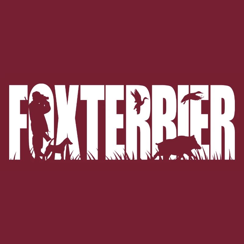 FOXTERRIER glatthaar Jagdhund Jagdhunde Wilsigns