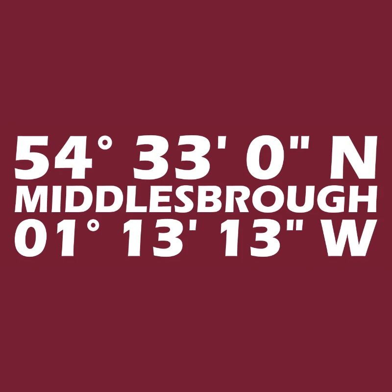 Coordonnées de Middlesbrough