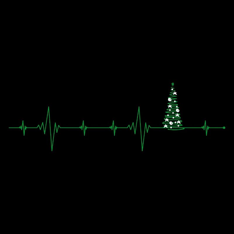 Weihnachtsbaum Puls Kunstwerk
