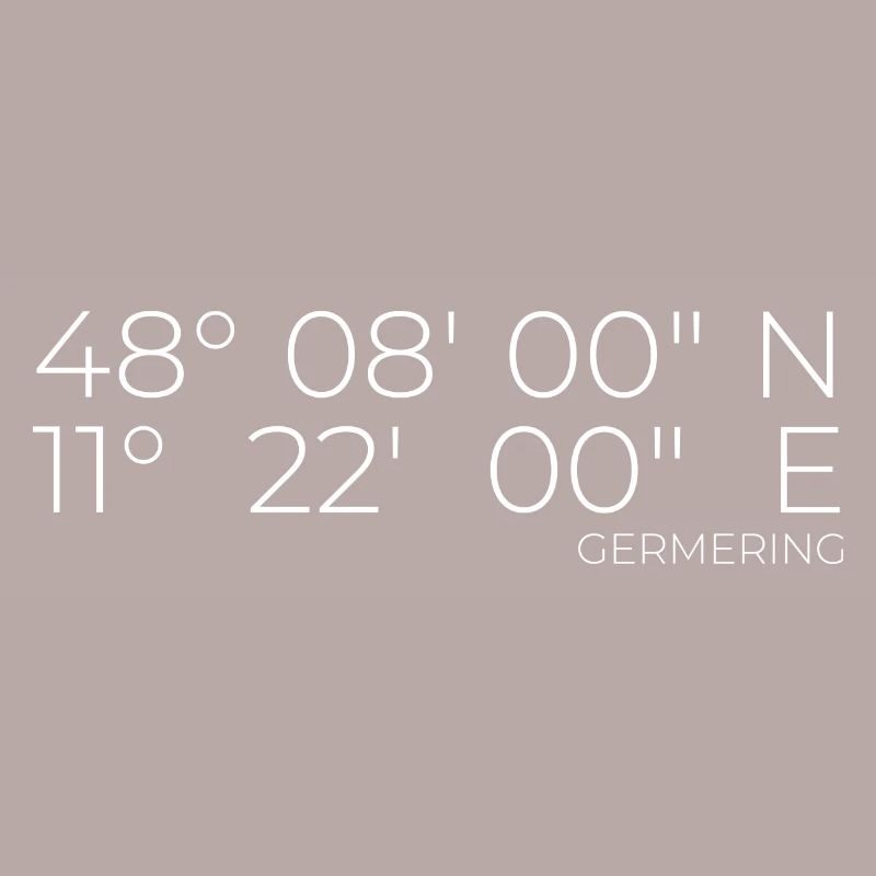Coordinates Germering, Bavaria