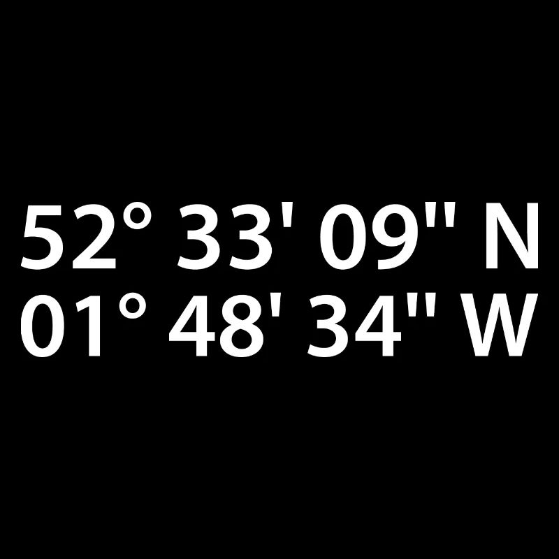 Royal Sutton Coldfield Coordinates