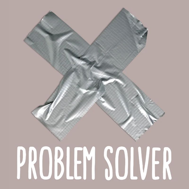 Problem solver marrant Ruban adhésif mari père
