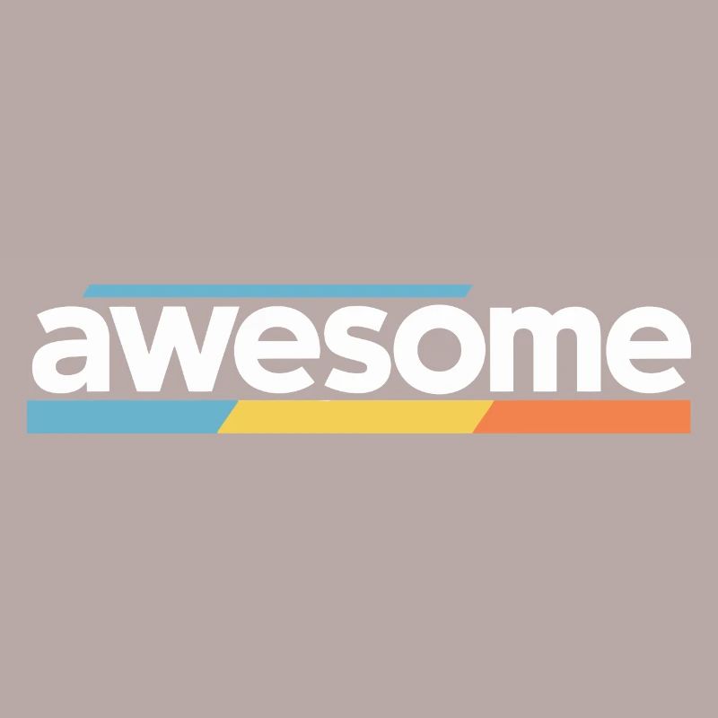 Conception typographique impressionnante